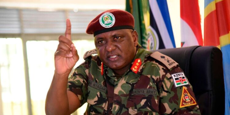 Gen Nyaga begins work in troubled North Rift
