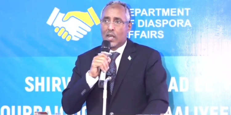 Wasiirka arrimaha dibadda XFS oo shir muhiim ah ka daah-furay Muqdisho