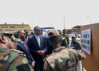 Somali PM inspects TURKSOM Army Coaching Middle in Mogadishu