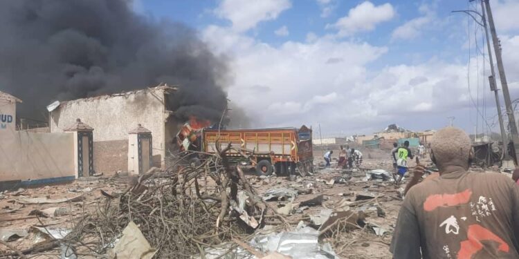 A bombing in Somalia killed at the very least 15 individuals, authorities say