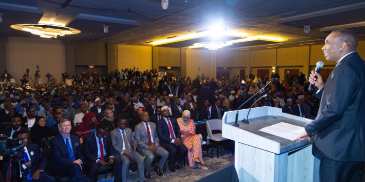 Prime Minister Hamza addresses the most important Somali group in Minnesota, U.S – Somali Nationwide Information Company