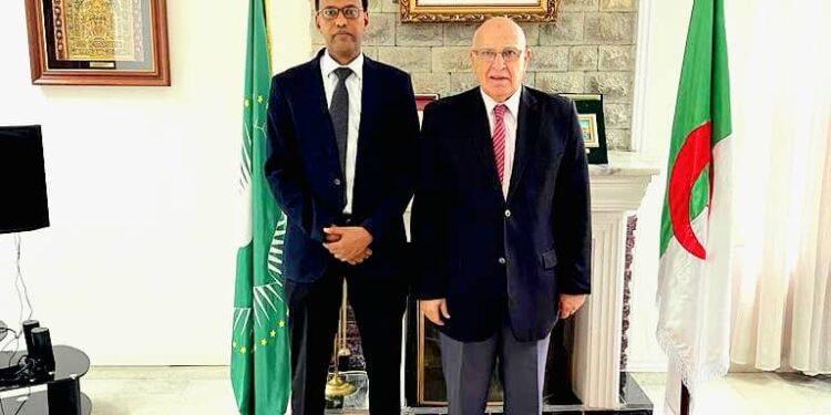 Somalia’s Ambassador to Ethiopia meets Congolese and Algerian Ambassadors – Somali Nationwide Information Company