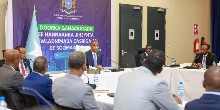 Somalia’s PM meets enterprise leaders