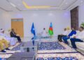 Madaxweyne Laftagareen oo qaabilay guddoomiyaha Hay’adda SoDMA + Sawirro
