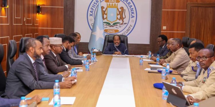 Somali president chairs assembly on struggle in opposition to Al-Shabaab