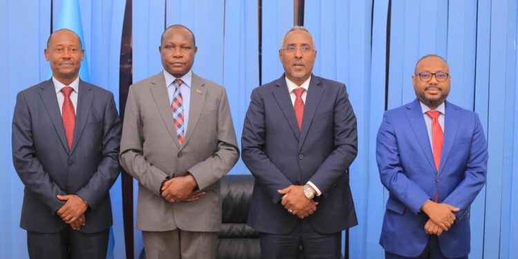 Somali Overseas Minister bids farewell to the outgoing Kenyan Ambassador – Somali Nationwide Information Company