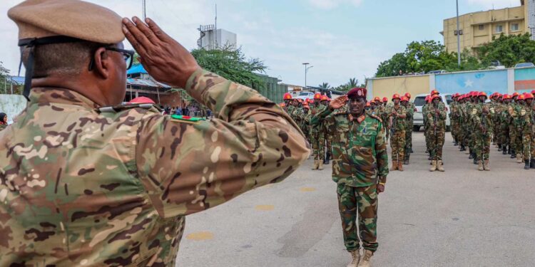 AU peacekeepers hand over safety accountability of Somalia’s presidential palace