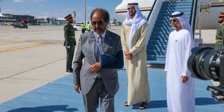 Somalia’s president arrives in Dubai for COP28 local weather summit