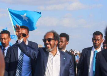 Somalia’s president arrives in Dhusamareb city to renew offensive towards insurgents