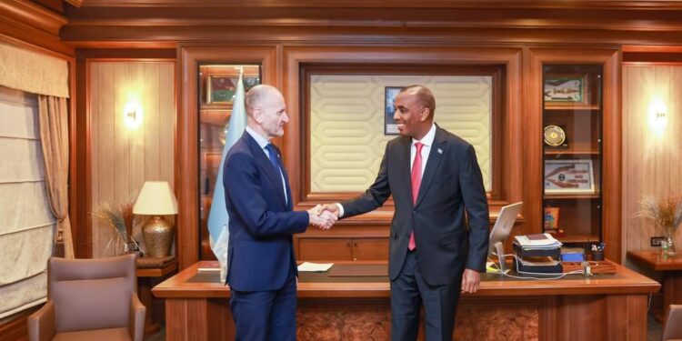 Somalia, UK talk about bolstering bilateral ties
