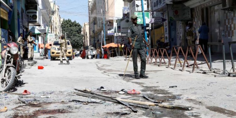 Loss of life toll mounts after blasts rock greatest market in Somalia’s capital