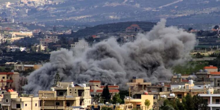 Israeli strike on Lebanon kills 4 Hezbollah fighters, safety sources say