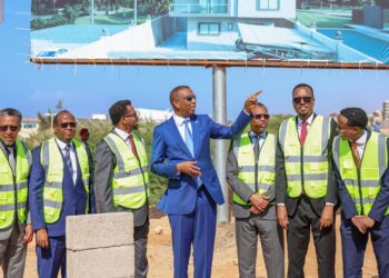 Somali PM Lays Basis Stone for Knowledge Safety Authority’s New HQ Constructing