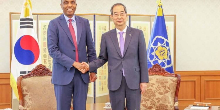 Prime Ministers of Somalia, South Korea maintain ‘productive assembly’ 