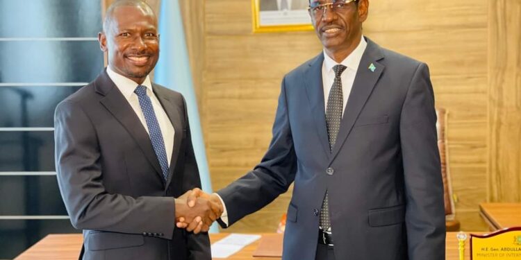 Minister of Inner Safety meets head of IOM in Somalia – Somali Nationwide Information Company