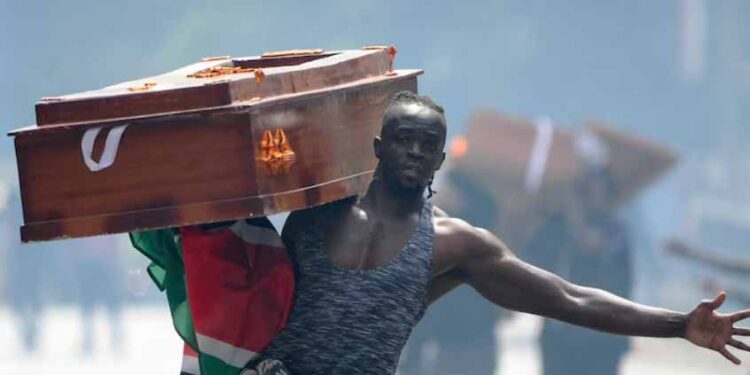 Kenyan activists rethink technique after protests flip violent 