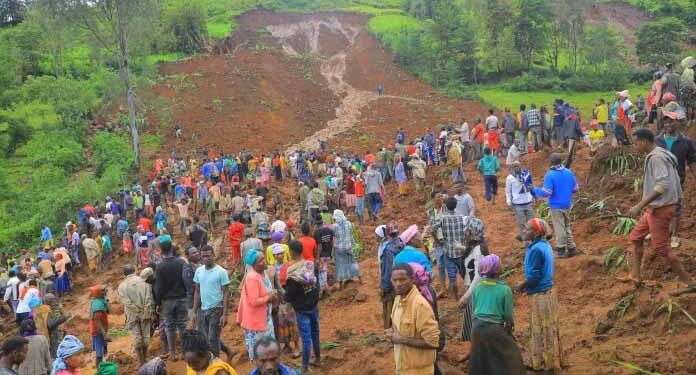 Dying toll from Ethiopian landslides rises to 157, official says 