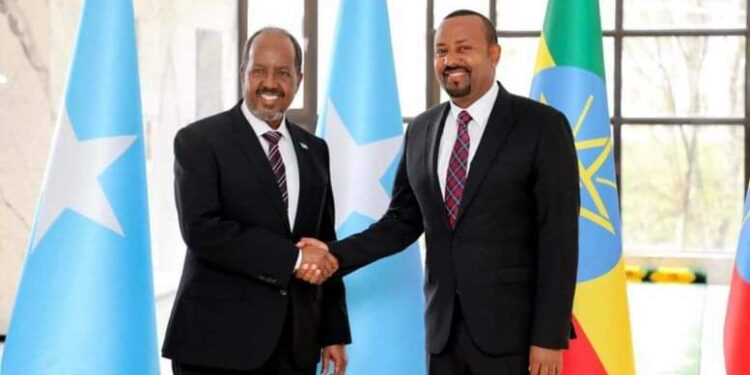 Madaxweyne Xasan oo warfare culus kasoo saaray wada-hadallada Soomaaliya iyo Itoobiya