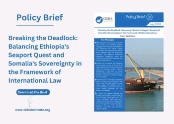 A Somali assume tank suggests a authorized compromise between Somalia and Ethiopia On the Unlawful Maritime MoU – Puntland Publish