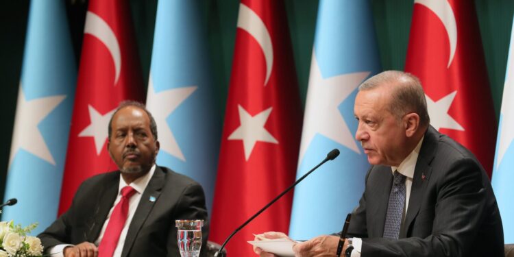 Madaxweyne Xasan Sheekh iyo Madaxweyne Erdoğan oo ka wada-hadlay Xallinta Khilaafka Itoobiya iyo Soomaaliya – Puntland Publish