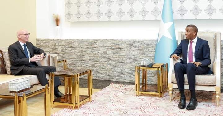 Ra’iisul Wasaare Xamse oo qaabiley Ergeyga gaarka ah ee Xoghayaha Guud ee Qaramada Midoobey u u qaabilsan Soomaaliya – Puntland Publish