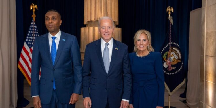 Prime Minister Hamse Holds talks with US President Joe Biden – Somali Nationwide Information Company