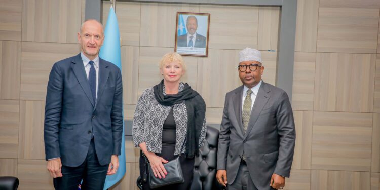 Somali International Minister Receives UK Ambassador and New Particular Envoy for the Crimson Sea and Horn of Africa – Somali Nationwide Information Company