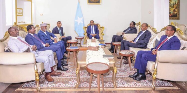 Shirka Golaha Wadatashiga Qaran oo ka furmay magaalada Muqdisho + Sawirro