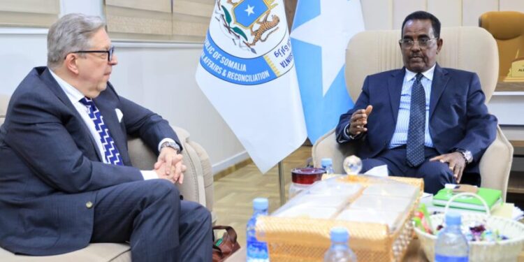 Somalia’s Minister of Inside Meets with Finnish Delegation to Talk about Key Points – Somali Nationwide Information Company