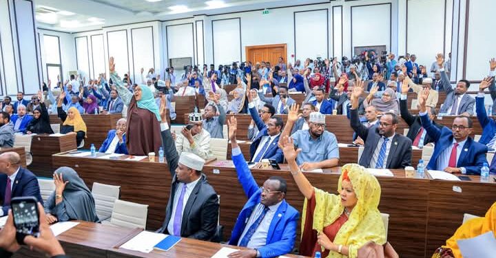 Labada Aqal ee Baarlamaanka Soomaaliya oo Fadhi wadajir ah ku ansixiyay Guddiga Doorashooyinka Qaranka – Puntland Put up