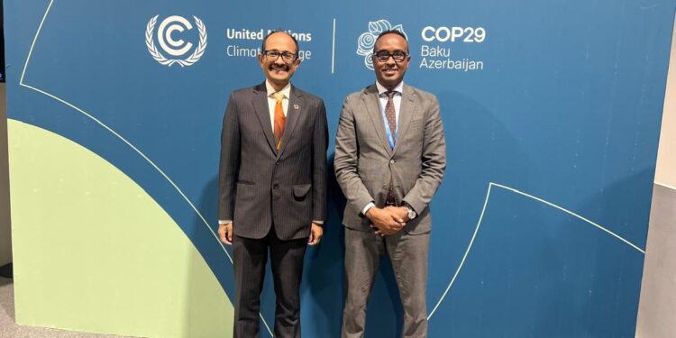 SoDMA Commissioner Leads Somalia’s EW4ALL Initiative at COP29 for Local weather Preparedness – Somali Nationwide Information Company