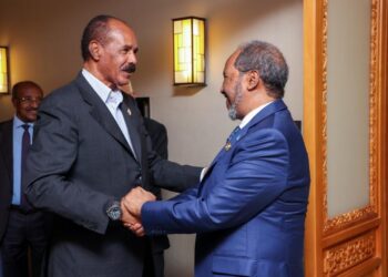 Madaxweynayaasha Soomaaliya iyo Eritrea oo shir ku yeeshay magaalada Asmara – Puntland Publish