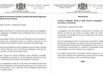 Somalia Authorities Points Conflicting Press Releases on Ethiopia – Puntland Put up
