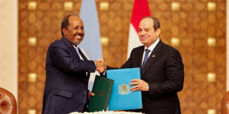 Somalia and Egypt Strengthen Ties with Strategic Partnership Settlement