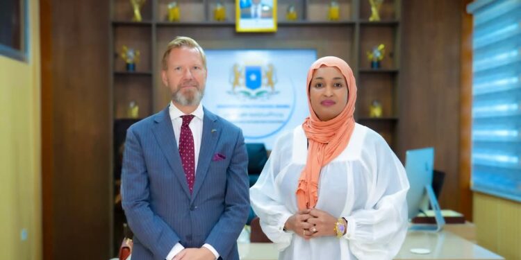 Minister of Household discusses Human Rights cooperation with Swedish Ambassador – Somali Nationwide Information Company