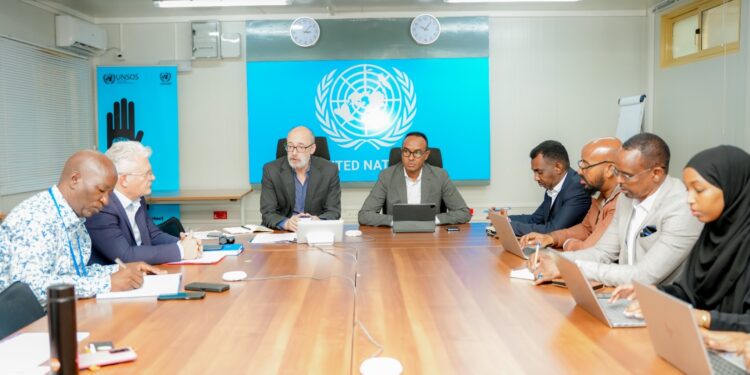 SoDMA Commissioner, UN Deputy Consultant collectively Chair Humanitarian Coordination assembly in Mogadishu – Somali Nationwide Information Company