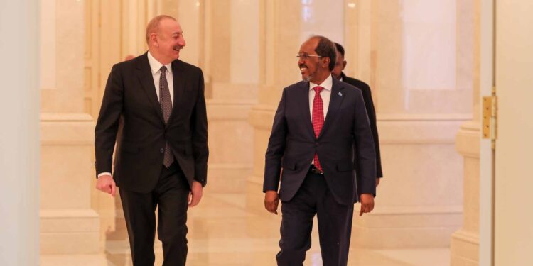 Somalia’s president meets Azerbaijani counterpart for key talks 