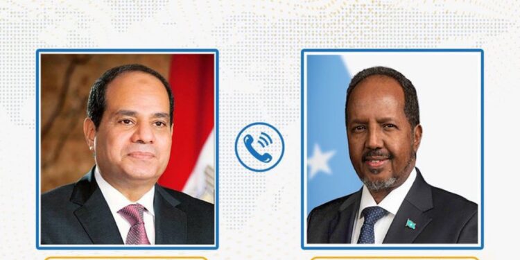 President Hassan receives solidarity message from his Egyptian counterpart – Somali Nationwide Information Company