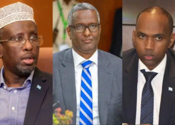 Shiikh Shariif, Xasan Khayre iyo Cabdiraxmaan Cabdishakuur oo so dhaweeyay gogoshii Wadatashi ee Madaxweyne Xasan Shiikh – Puntland Publish