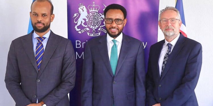 Finance Minister Meets UK Improvement Official to Focus on Financial Reforms – Somali Nationwide Information Company