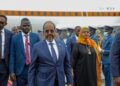 Madaxweyne Xasan Sheekh oo gaarey dalka Uganda [Sawirro]