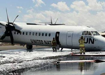 UN-chartered plane safely lands in Mogadishu after nostril gear failure 